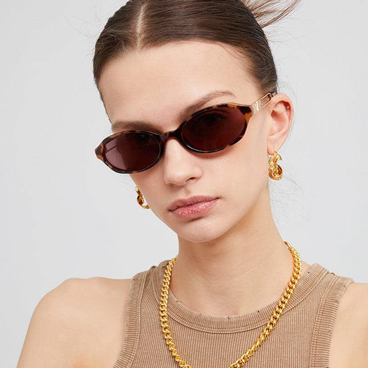 Women's fashionable sunglasses in elegant tortoiseshell pattern Kalsten