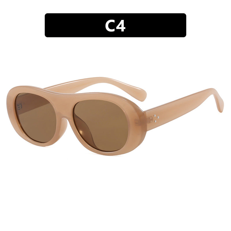 Women's fashionable oversized sunglasses with elegant tortoiseshell pattern Kalsten