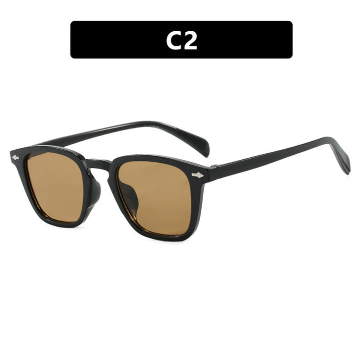Women’s modern square sunglasses with mirrored UV protection Kalsten