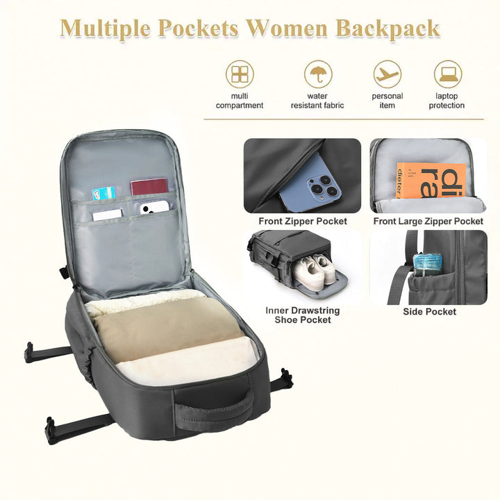 Multifunctional Laptop Backpack with Versatile Compartments Kalsten