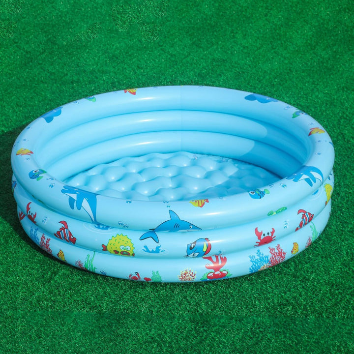 Women Inflatable Kiddie Pool with Maritime Design Kalsten