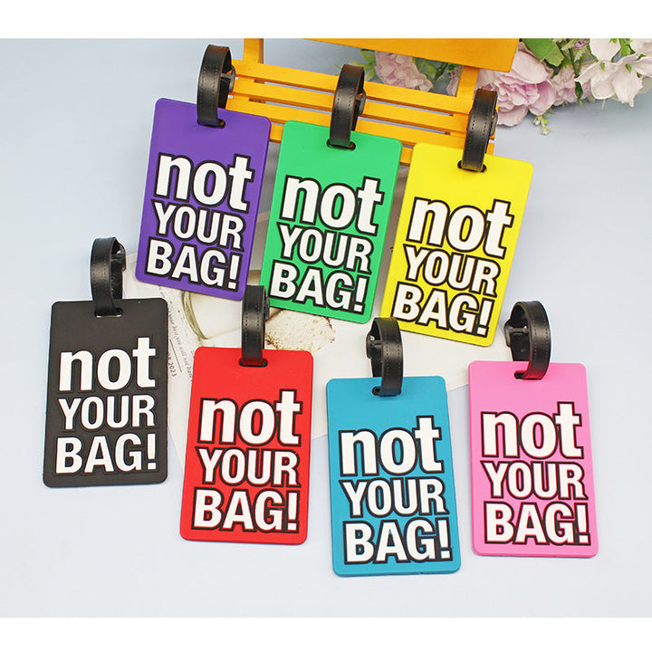 Unisex Luggage Tag with Humorous Design Kalsten