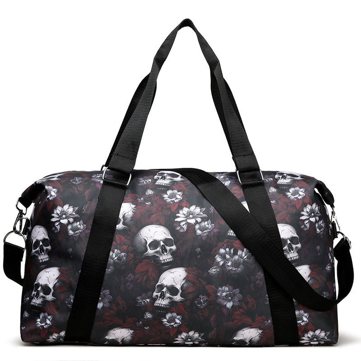 Artistic Skull Print Duffle Bag Kalsten