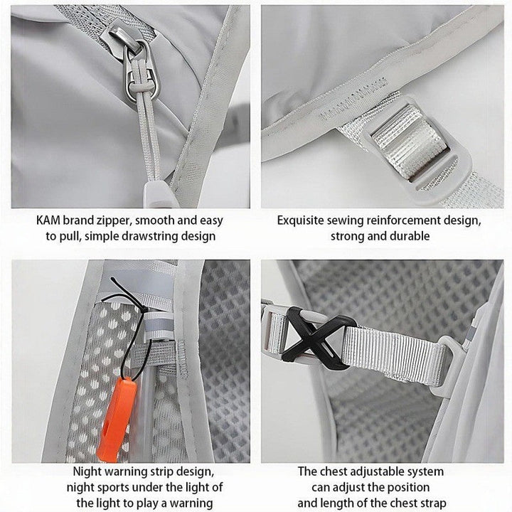 Sporty backpack with breathable design Kalsten