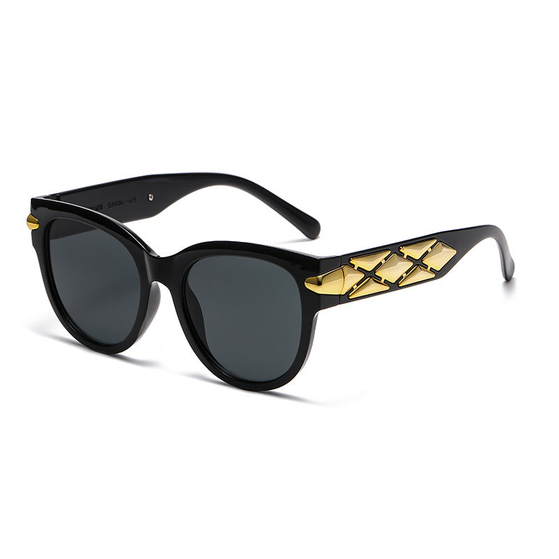 Women's designer sunglasses with innovative, detailed frame Kalsten