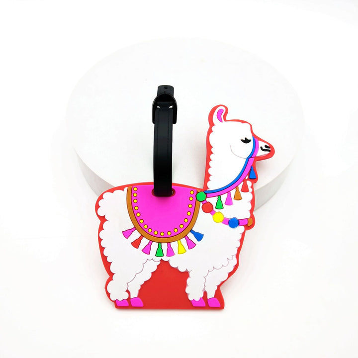 Whimsical Llama Luggage Tag Kalsten