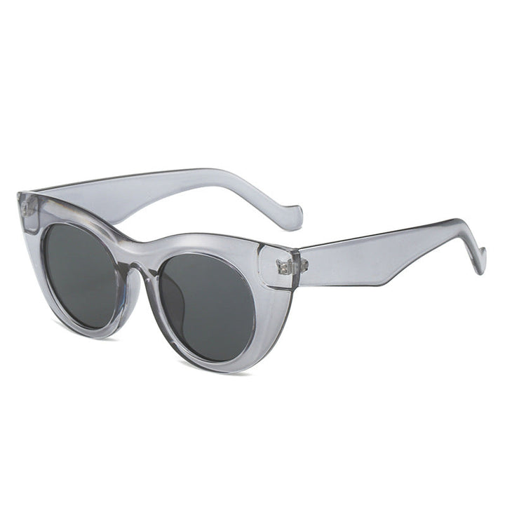 Ladies Cat-Eye Sunglasses with Wide Frame and UV Protection Kalsten