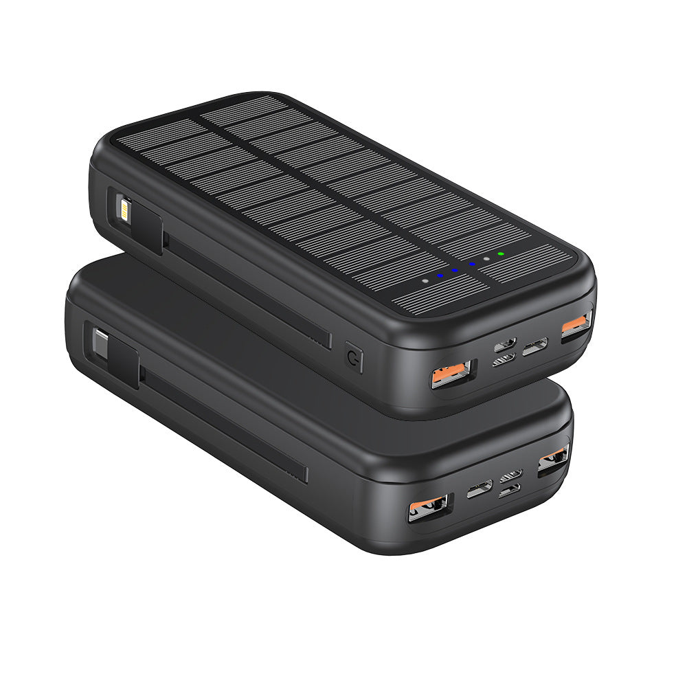 Solar-powered power bank with integrated fast charging function Kalsten