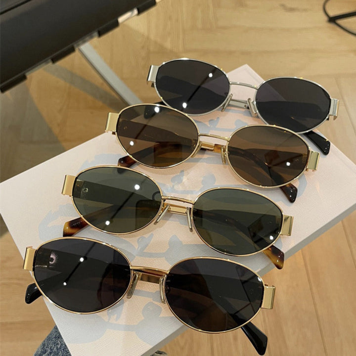 Women's exclusive oval-shaped designer sunglasses Kalsten