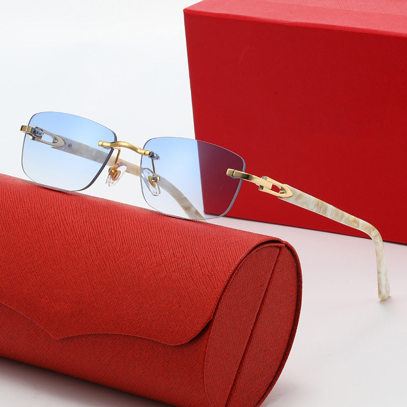 Women's elegant and fashionable glasses with filigree metal frame Kalsten