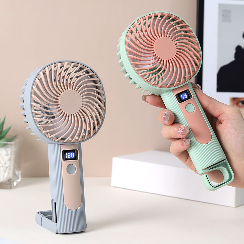 Women's Portable High-Performance Fan with LED Display Kalsten
