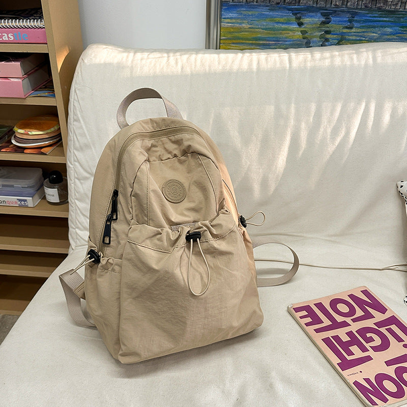 Lightweight Drawstring Closure School Backpack