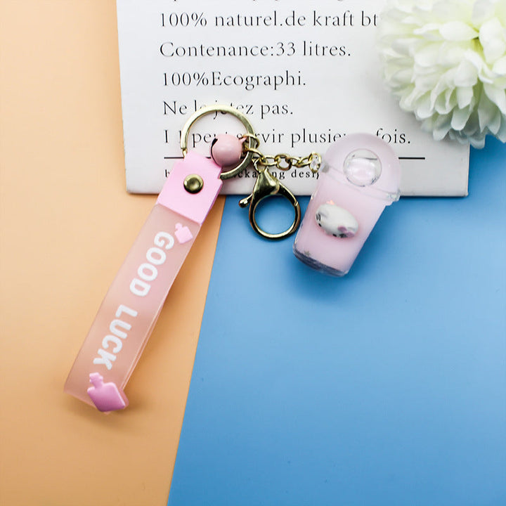 Unisex keychain with decorative cocktail design Kalsten