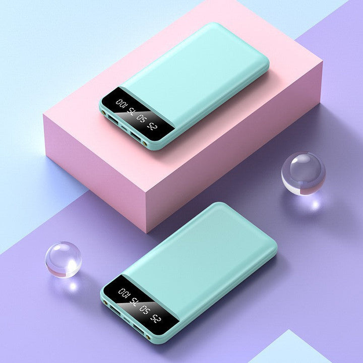 Versatile power bank with fast charging port and digital display Kalsten