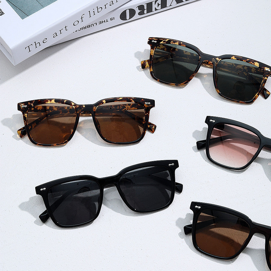 Ladies square sunglasses with elegant tortoiseshell frame Kalsten