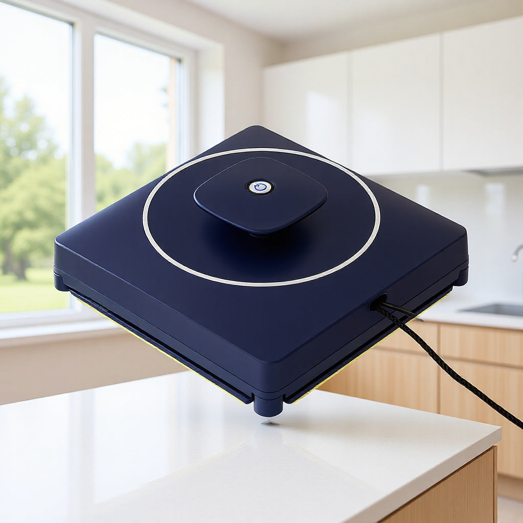 smart automatic robotic window cleaner with integrated spray and precision squeegee Kalsten