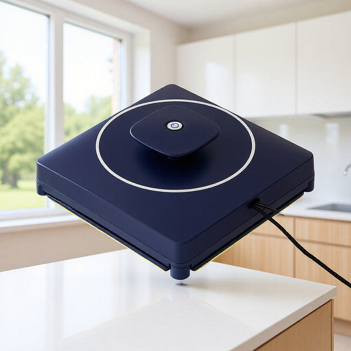 smart automatic robotic window cleaner with integrated spray and precision squeegee Kalsten