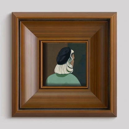 Framed Artistic Emotional Portrait Wall Art