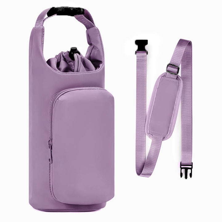 Shopping bag with insulated water bottle compartment Kalsten