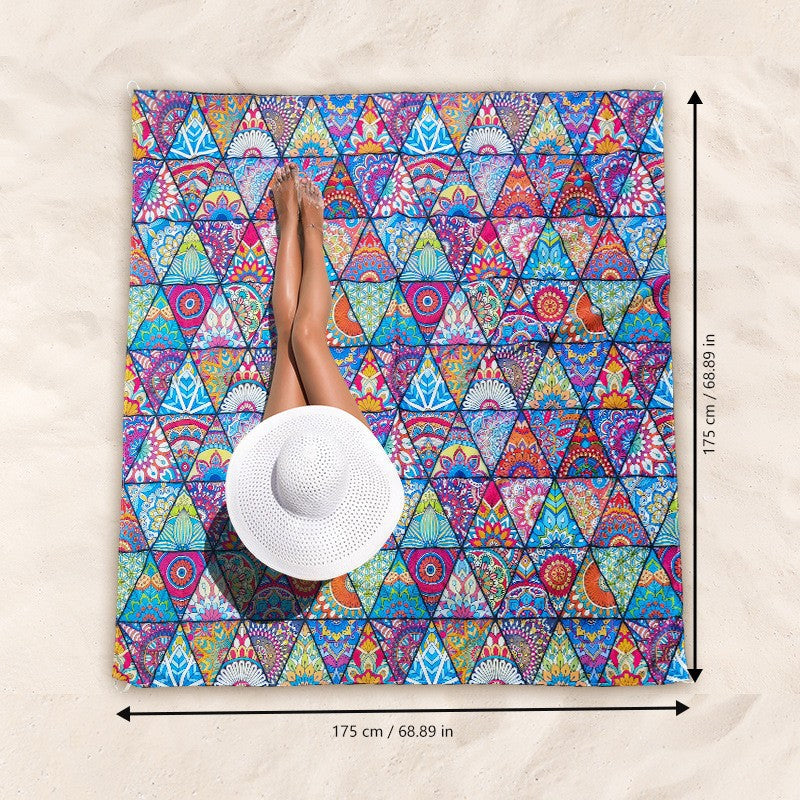 Picnic blanket in maritime design Kalsten