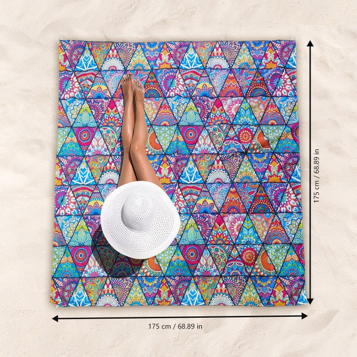 Picnic blanket in maritime design Kalsten