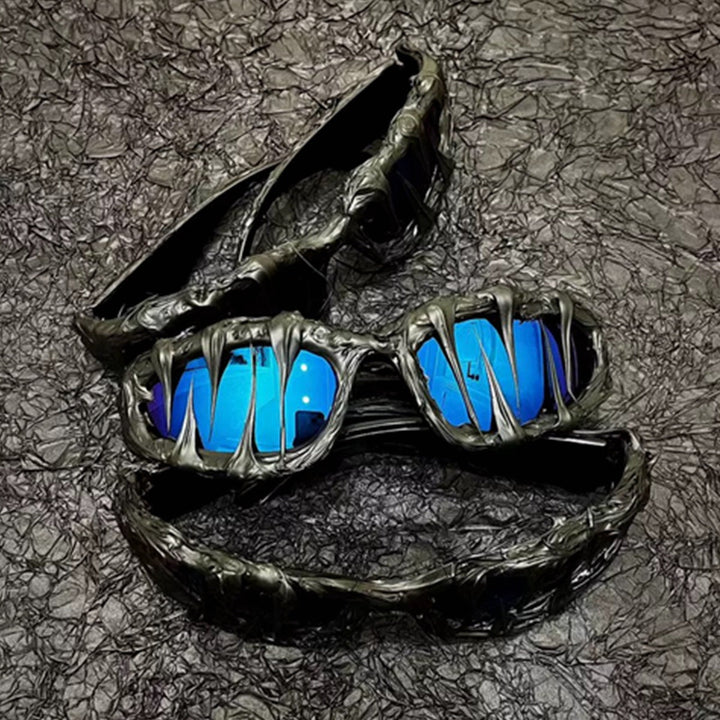 Women's sports sunglasses with innovative monster design Kalsten