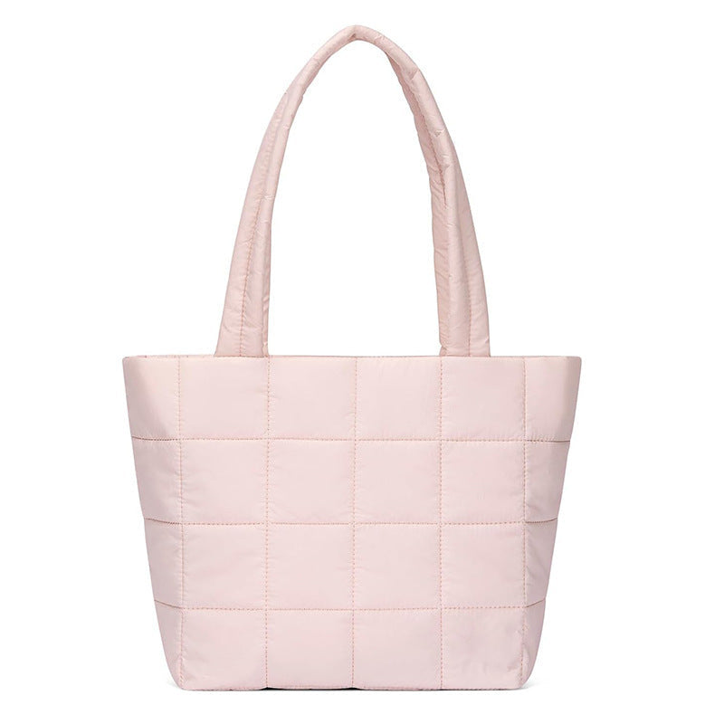 Padded tote bag with innovative quilting Kalsten