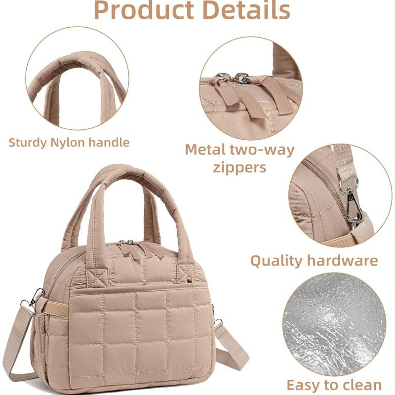 Padded tote bag with removable shoulder strap Kalsten