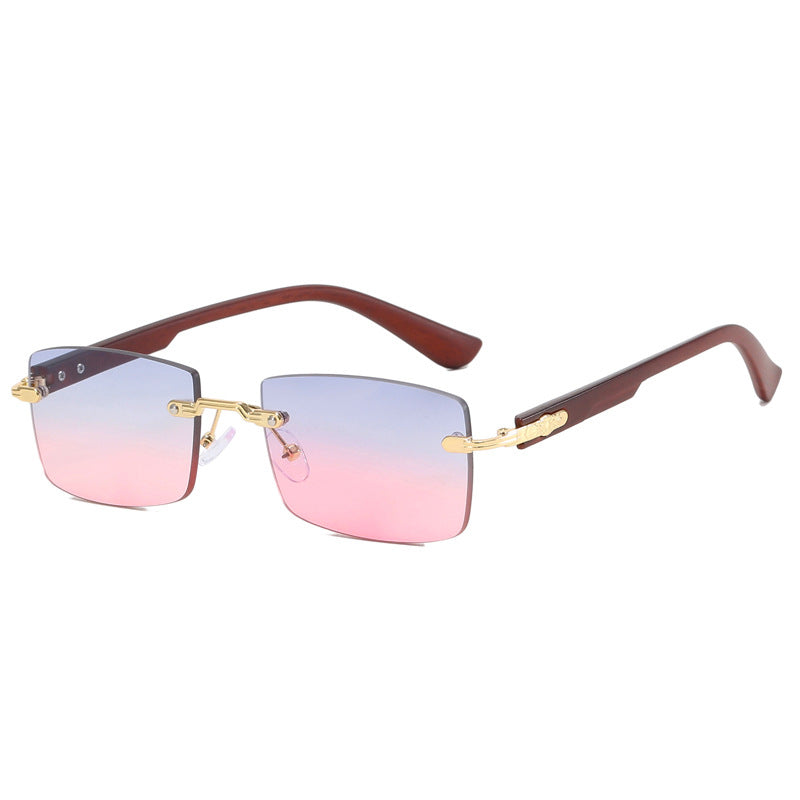 Ladies fashionable square sunglasses with exquisite gold frame Kalsten