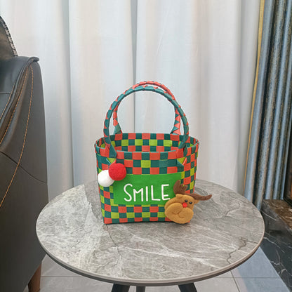 Handcrafted Leisure Basket Bag Acalora