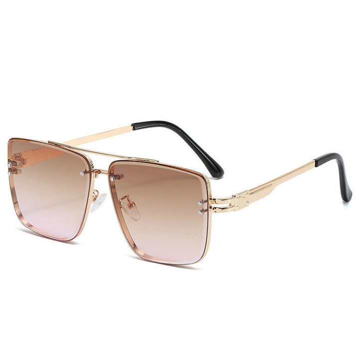 Women Elegant Oversized Sunglasses with Gradient Lenses and Eye-Catching Frame Kalsten