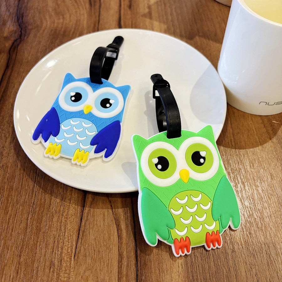 Cute Owl-Shaped Luggage Tag Kalsten