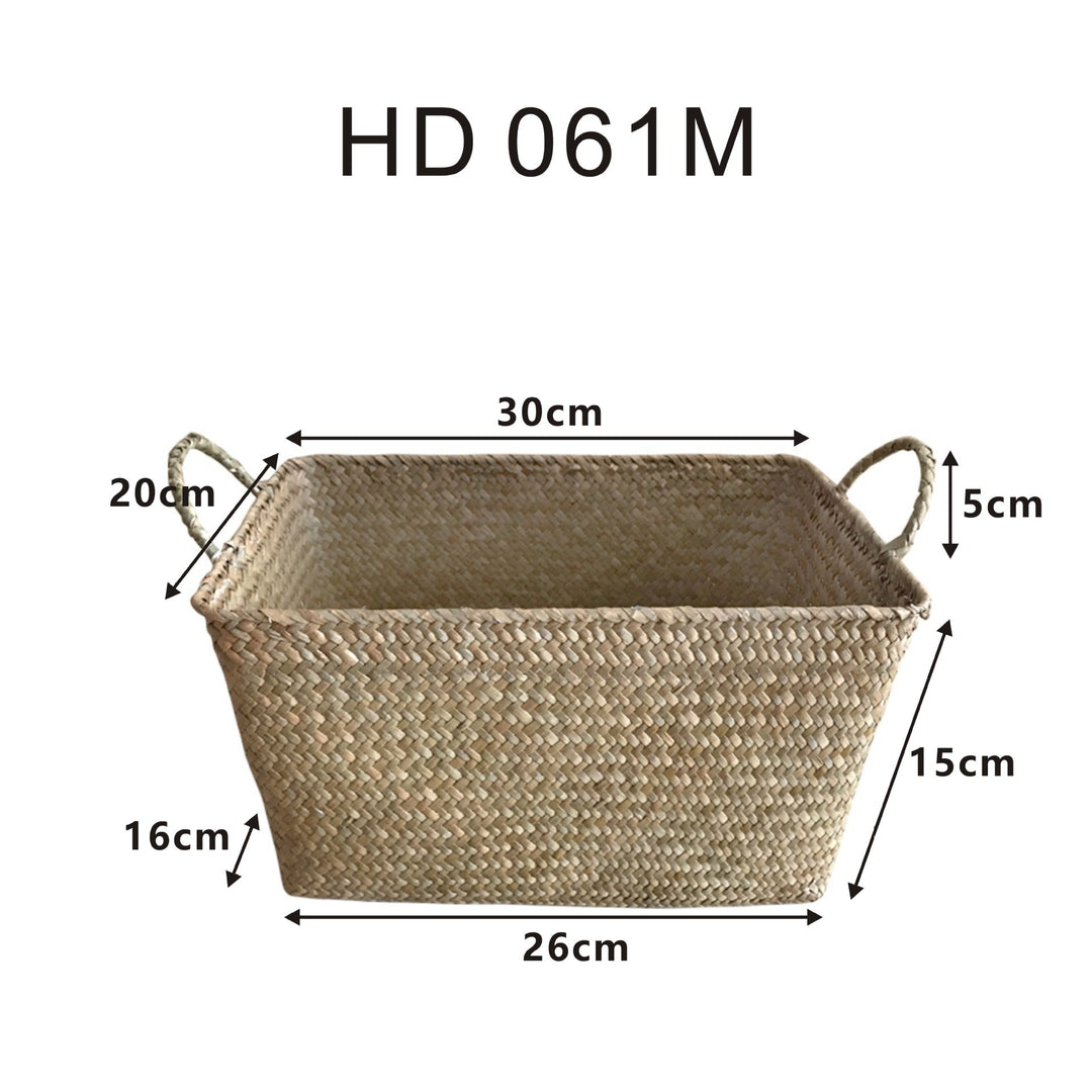 Women's basket with handwoven design Kalsten