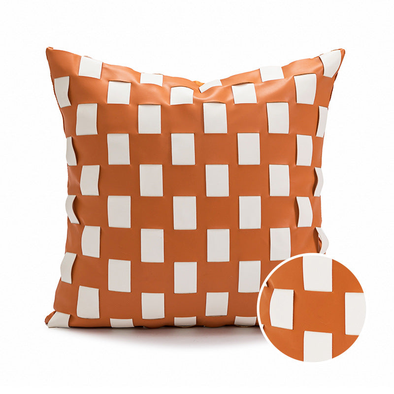 Ladies pillow with structured cover Kalsten