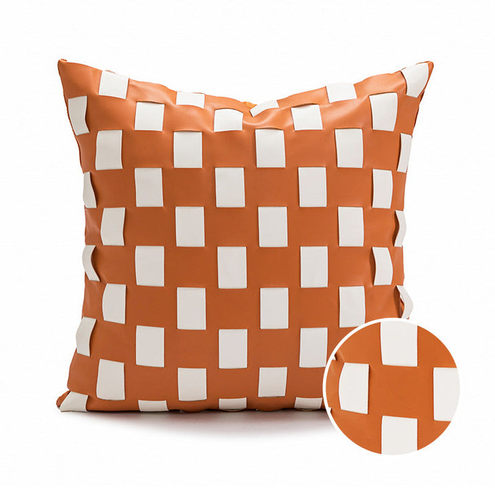 Ladies pillow with structured cover Kalsten