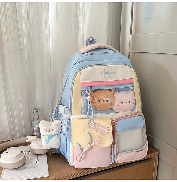 Cute Animal-Themed Lightweight School Backpack