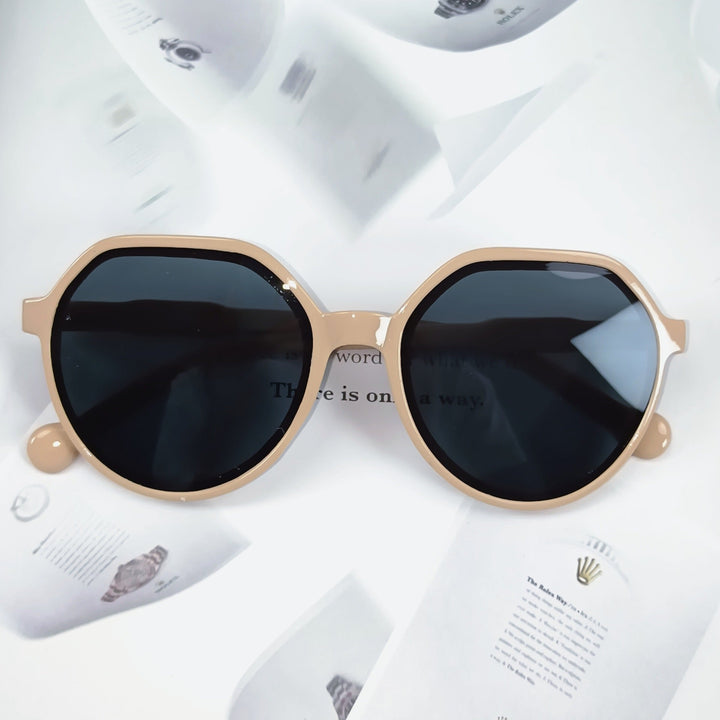 Women’s Geometric Sunglasses with Extravagant Accent Kalsten