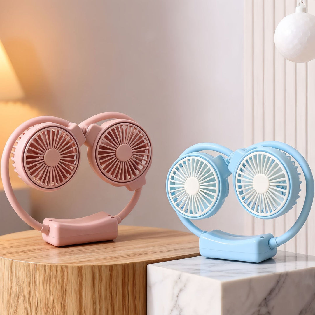 Women Portable Neck Fan with Flexible Design Kalsten