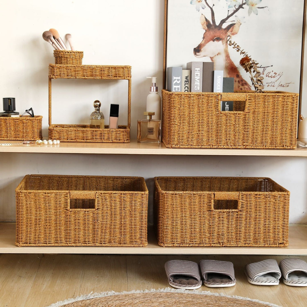 Storage Basket with Ergonomic Handles Kalsten