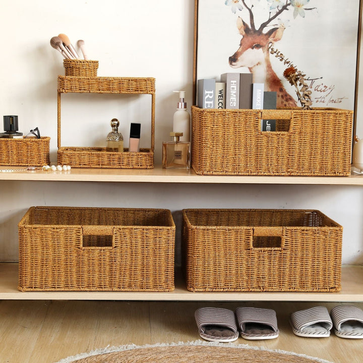 Storage Basket with Ergonomic Handles Kalsten