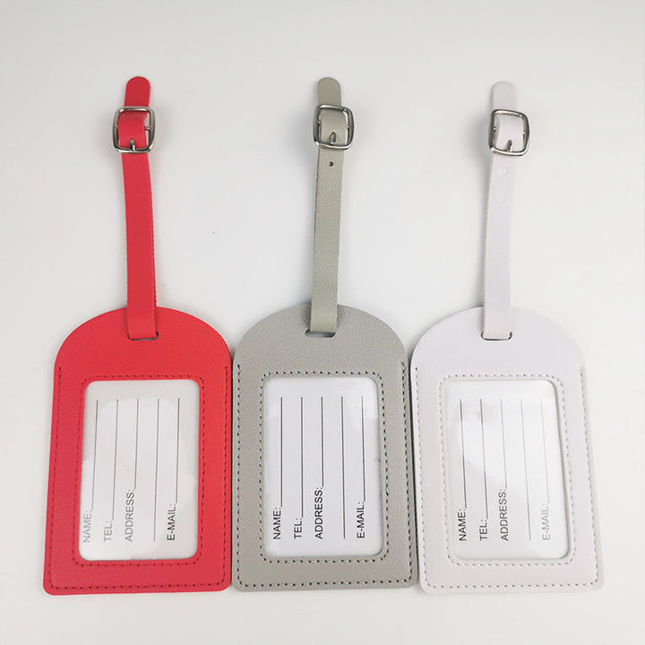 Premium Leather Luggage Tag Kalsten