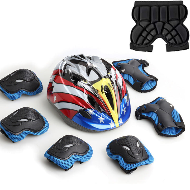 Safety Helmet and Protective Gear Set Kalsten