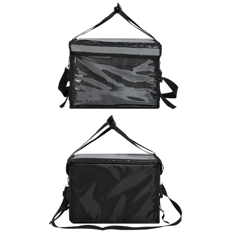 Women's practical cooler bag with transparent viewing windows Kalsten