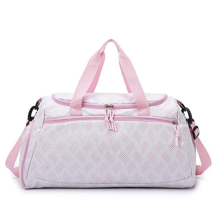 Stylish Textured Travel Duffel Bag Kalsten