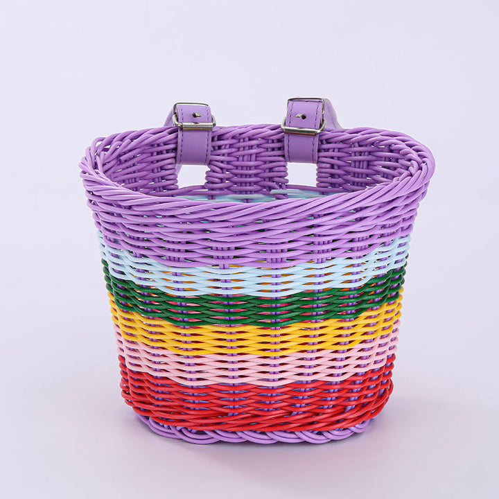 Women's bicycle basket with sturdy carrying handles Kalsten