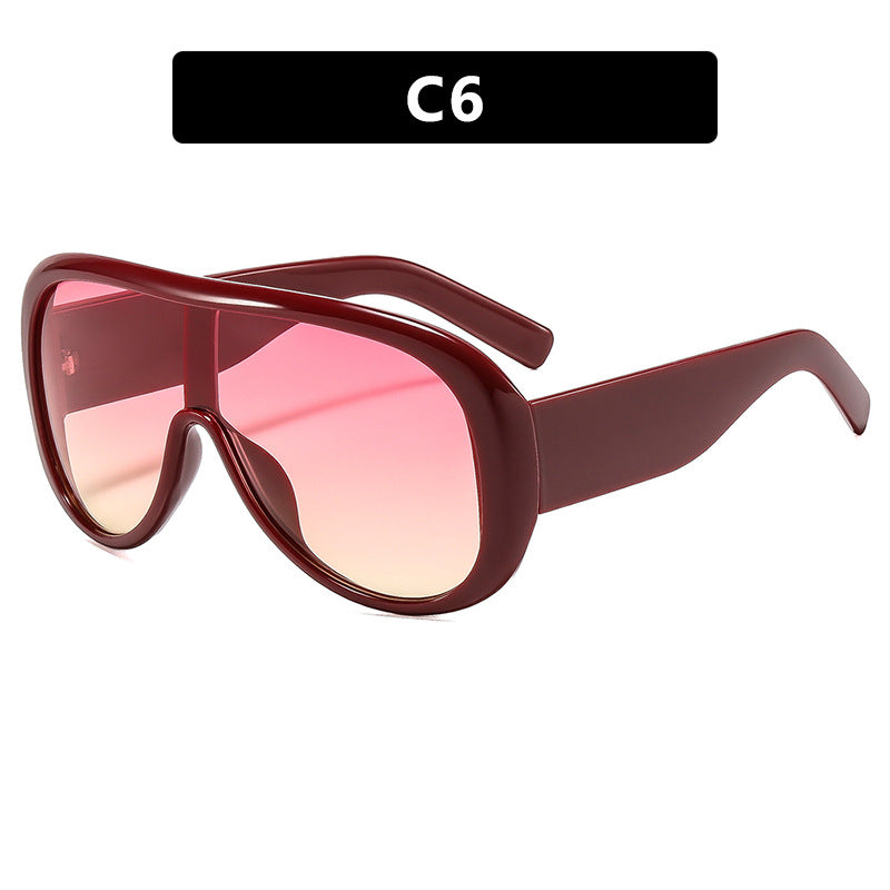 Women's oversized sports sunglasses Kalsten