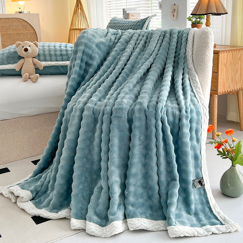 Unisex Plush Throw Blanket