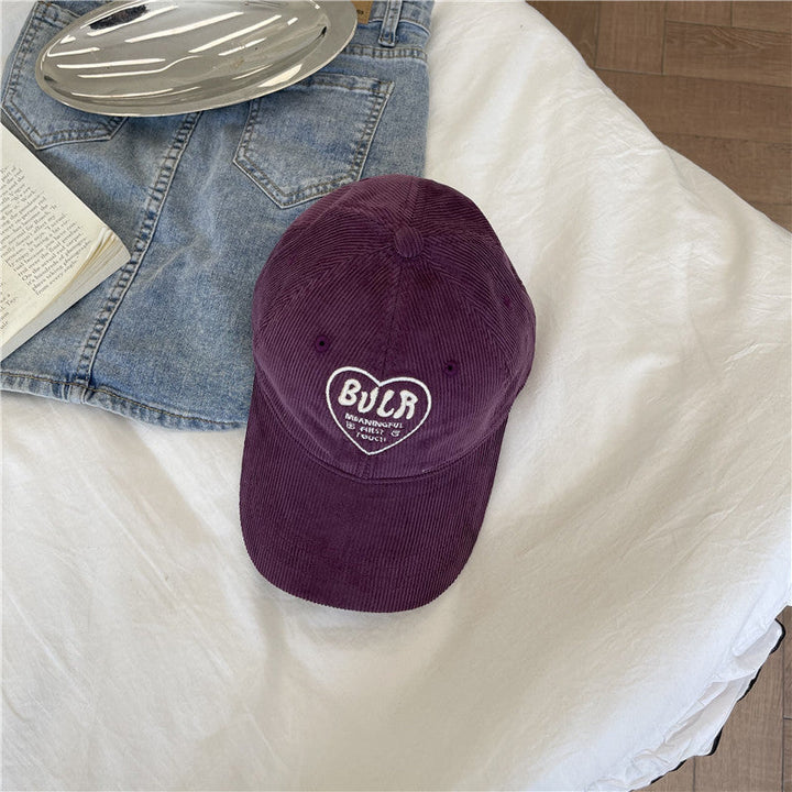 Women's Textured Corduroy Baseball Cap Kalsten