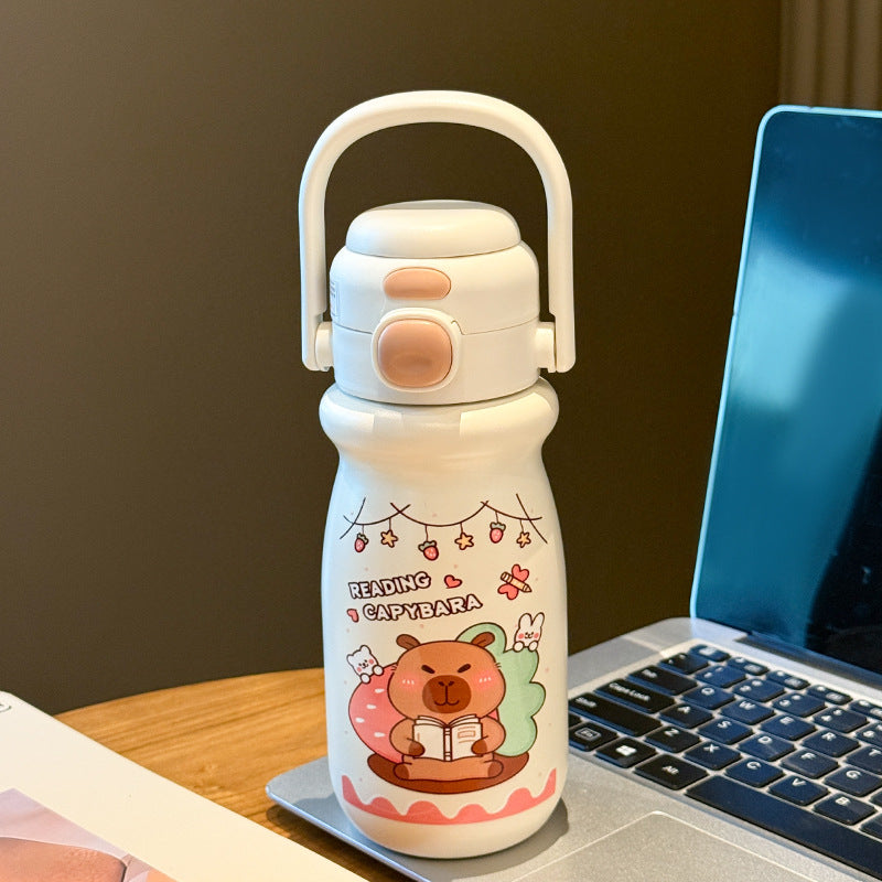 Women's insulated drinking bottle with animal-friendly design Kalsten