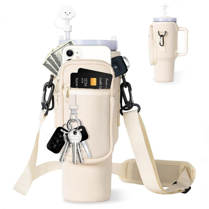 Ladies Multifunctional Phone Bag with Drink Holder Kalsten